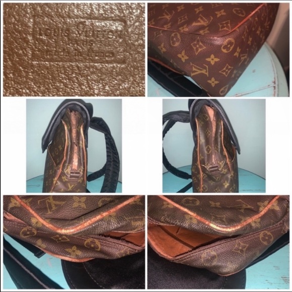 Louis Vuitton Vintage Backpack Custom Authentic Marceau GM - Picture 8 of 16